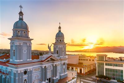 Santiago de Cuba mit Kathedrale